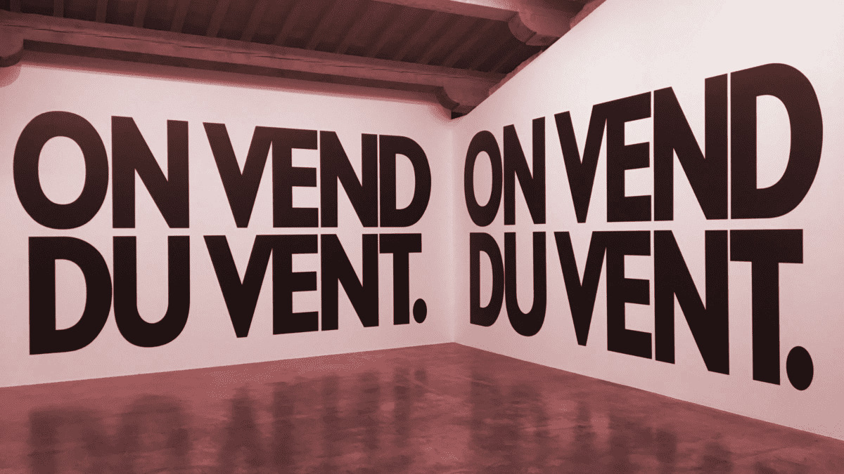 Image de l'exposition : On vend du vent